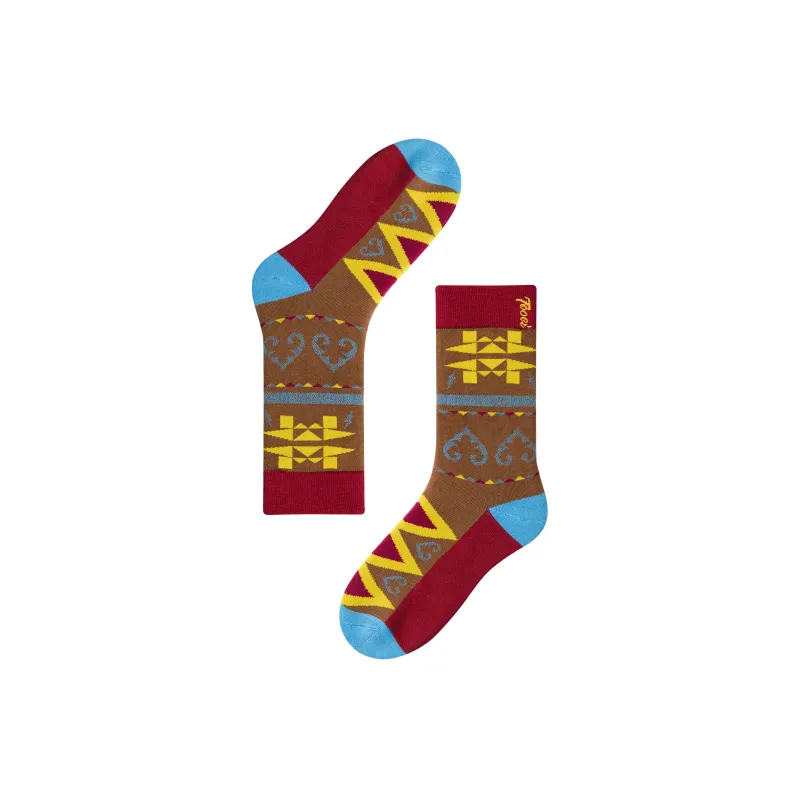 TOOCI Unisex Mid Calf Socks-1