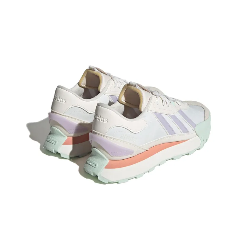 adidas neo Futro Mixr White Aqua Green Purple-3