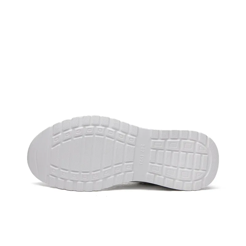 Warrior Wear resistant And Lightweight Low Top Casual Shoes Men's White Navy Blue-4