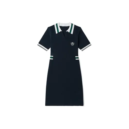 Kappa Short-Sleeved Dresses Women's Midnight Blue