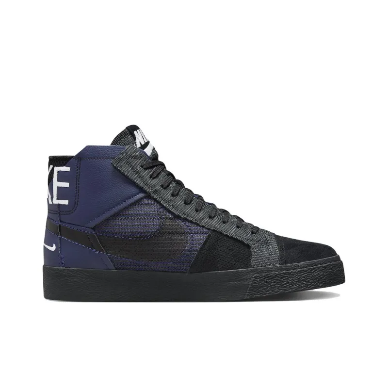 Nike Sb Zoom Blazer Mid Premium Deconstructed Midnight Navy-1