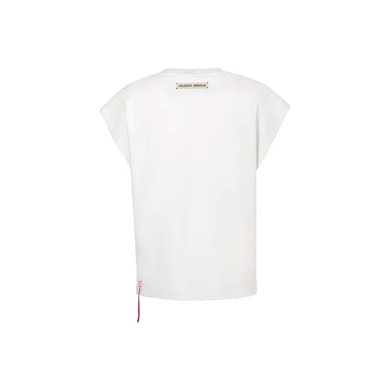 Valeria Obbaco T Shirt Women's White-1