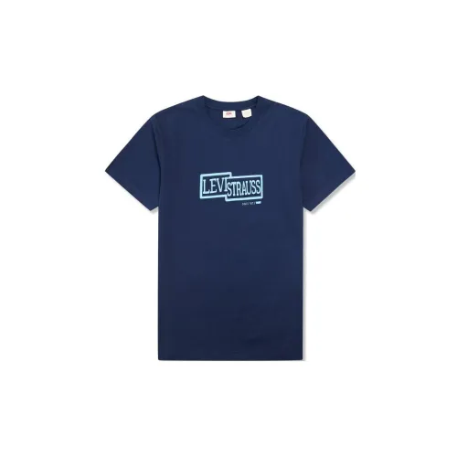 Levis T-Shirts Men Blue