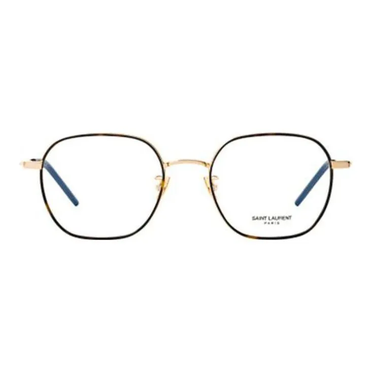 SAINT LAURENT Eyewear Hexagon Framed Glasses-1