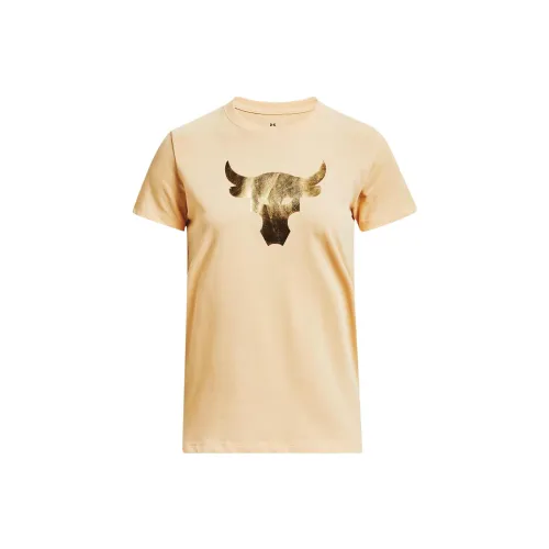 Under Armour T-Shirts Women's Square Mountain Yellow