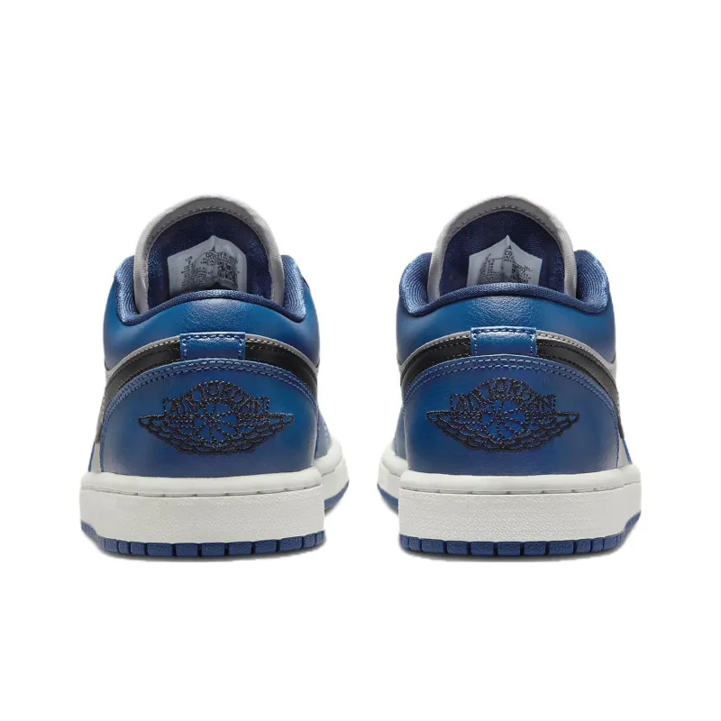 Jordan 1 Low French Blue College Grey Women's-4