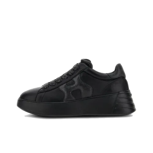 HOGAN H562 Panelled Lace up Sneakers