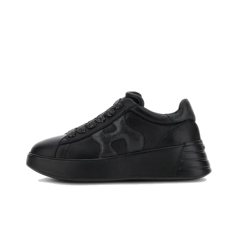 HOGAN H562 Panelled Lace-up Sneakers-0
