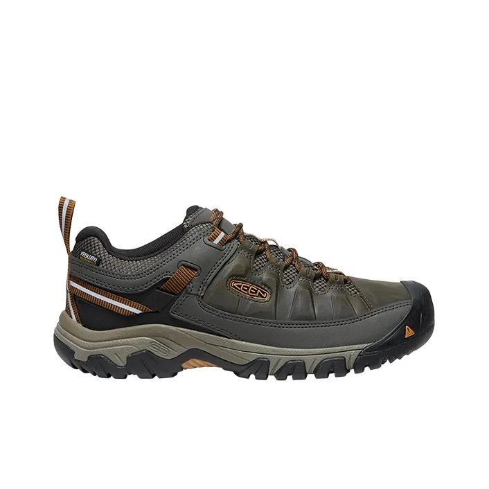 KEEN Targhee 3 WP Cushioning Anti-Slip And Wear-Resistant Low-Top Outdoor Hiking Trekking Shoes Men's Jasper-1