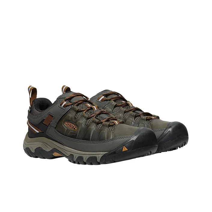 KEEN Targhee 3 WP Cushioning Anti-Slip And Wear-Resistant Low-Top Outdoor Hiking Trekking Shoes Men's Jasper-2