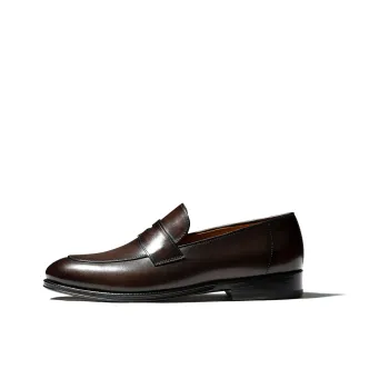 TRUFFAUT Slip-on Loafers Casual Shoes Men's Coffee