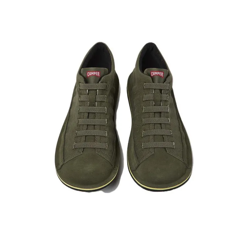 CAMPER Beetle Abrasion Resistant Low Top Casual Shoes Men's Green-1