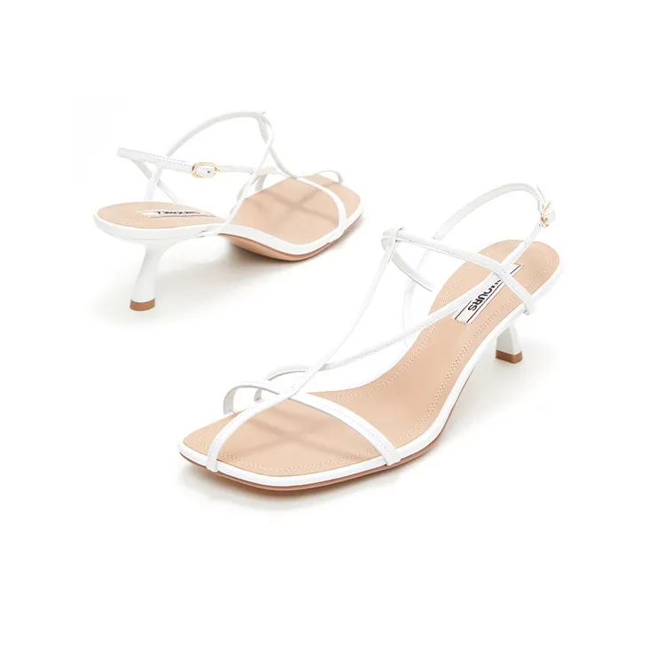 73Hours Summer Limited Edition Stylish Sandal 5.5cm Women's White-1