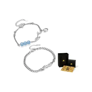 MOVER Bracelets Women's Couple's 1 Pair