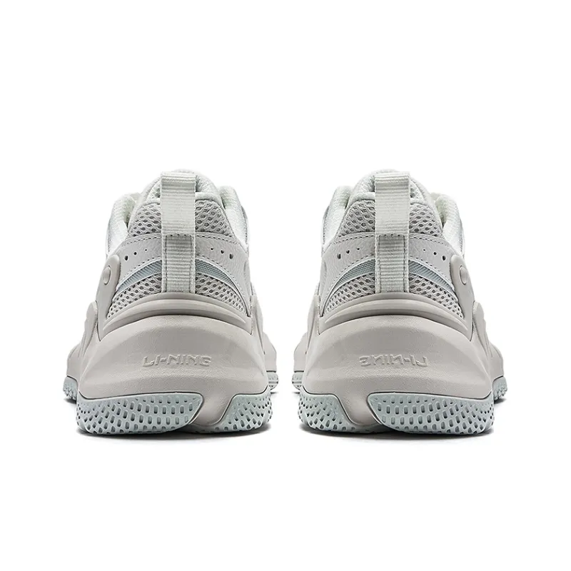 LiNing Low-Top Casual Shoes Women's Mist White-3