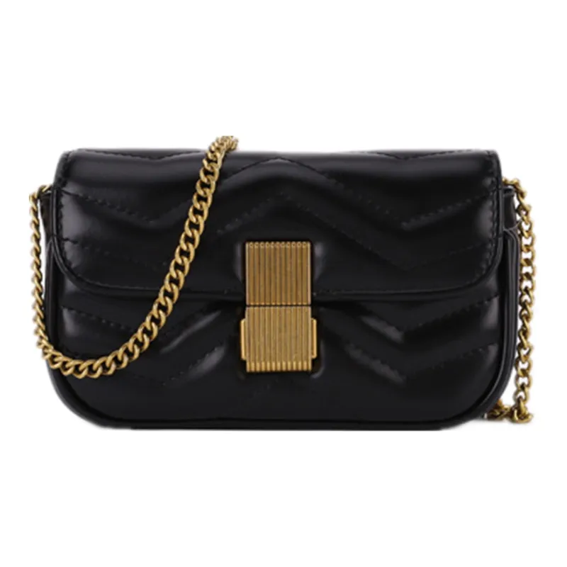 NOMK PU Chain Bag Small Square Bag Shoulder Bag Crossbody Bag Regular Women's Green-6