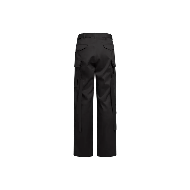 Sacai Casual Pants Men Black-1