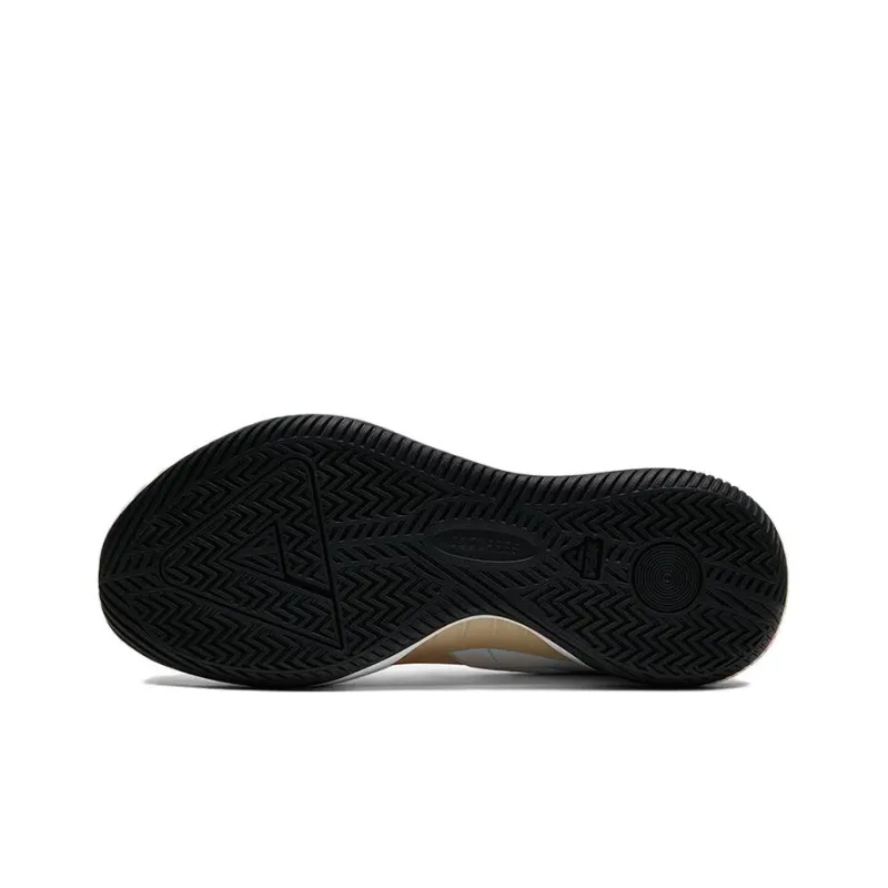 PEAK Breeze Cushioning Wear Resistant Rebound Low Top Performance Basketball Shoes Men's Bean Khaki-4