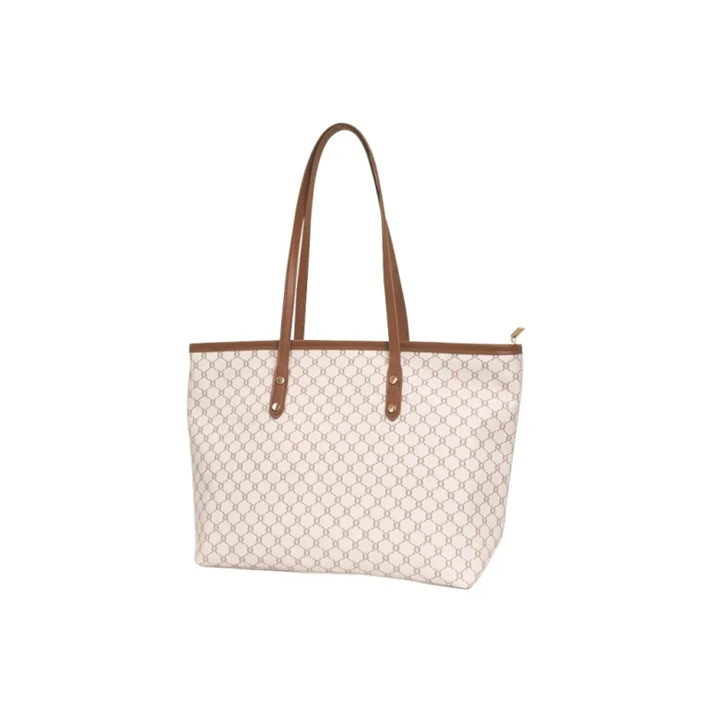 SURELAPTOP PU Tote Bag Shopping Bag Shoulder Bags Large Size Women's Multicolor-7