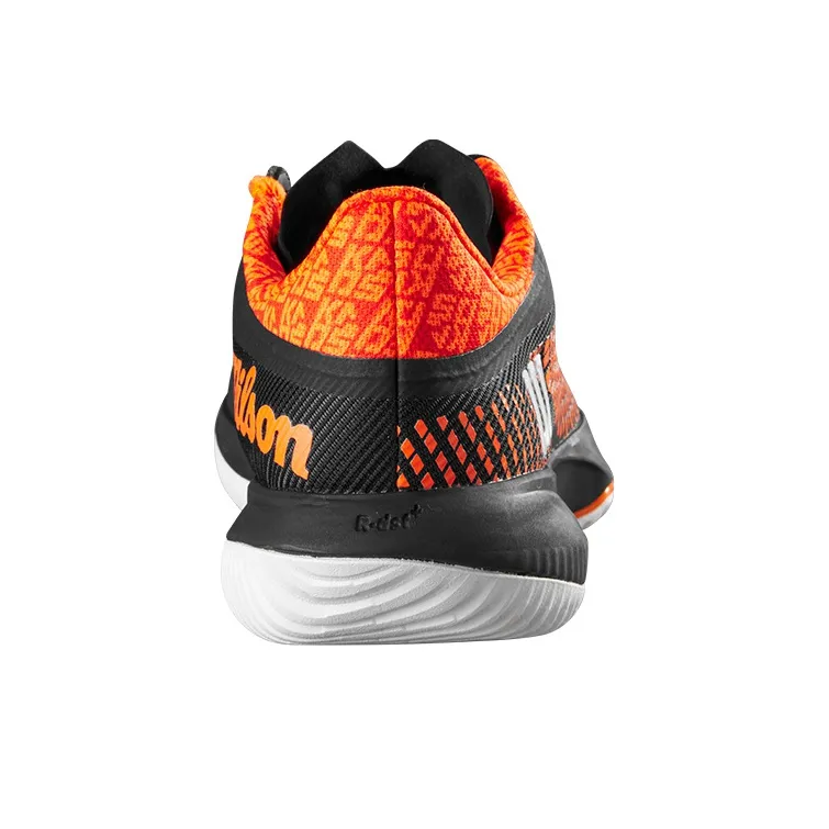 Wilson Kaos Swift Tennis Shoes Men Low-Top Black/Orange-3