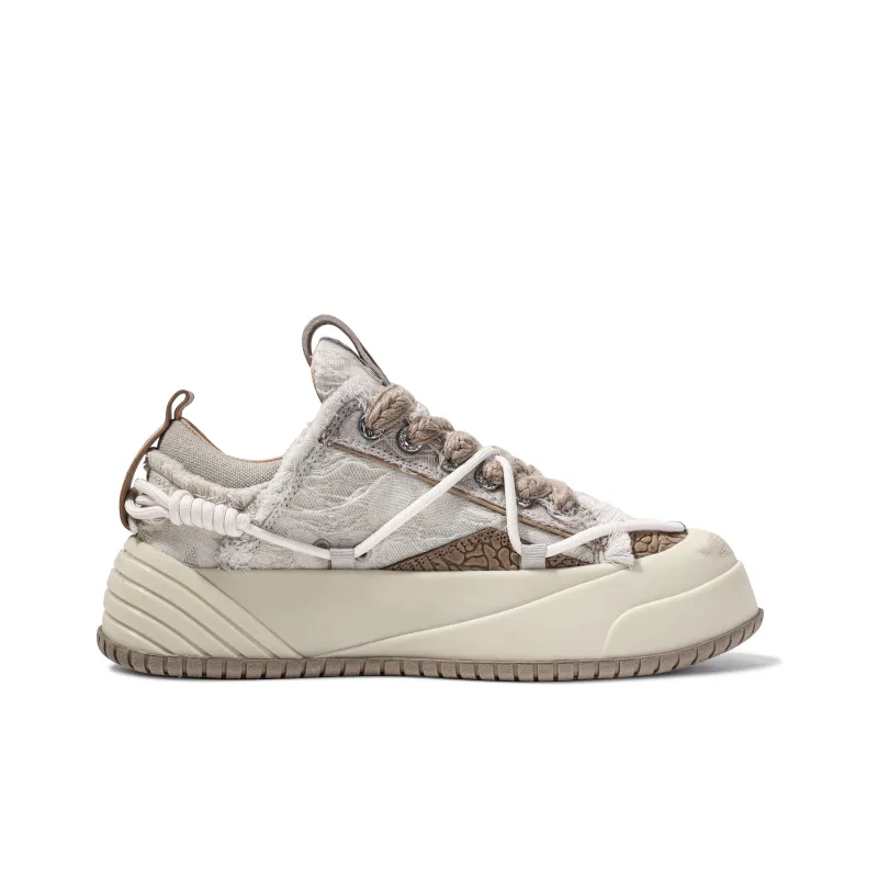 ON MAX Paper Airplane Series Skateboard Shoes Unisex Brown-3