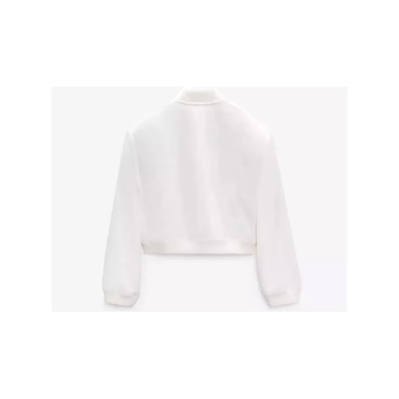 ZARA Jackets Women's White-1