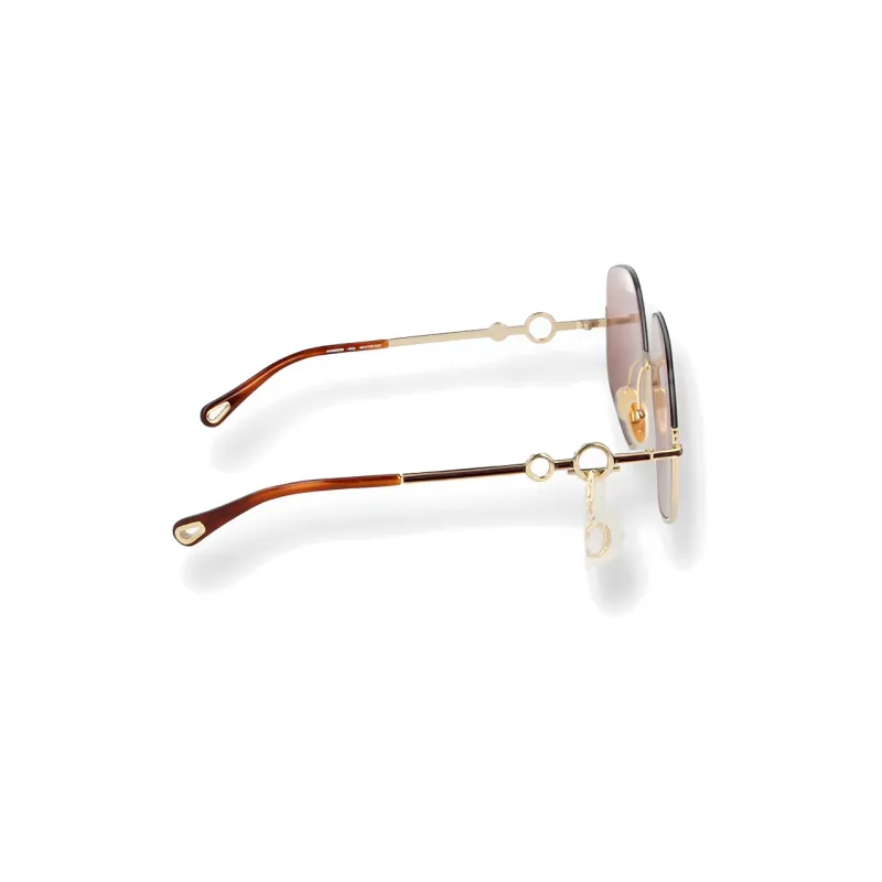 Chloé Oversized frame Gradient Sunglasses-2