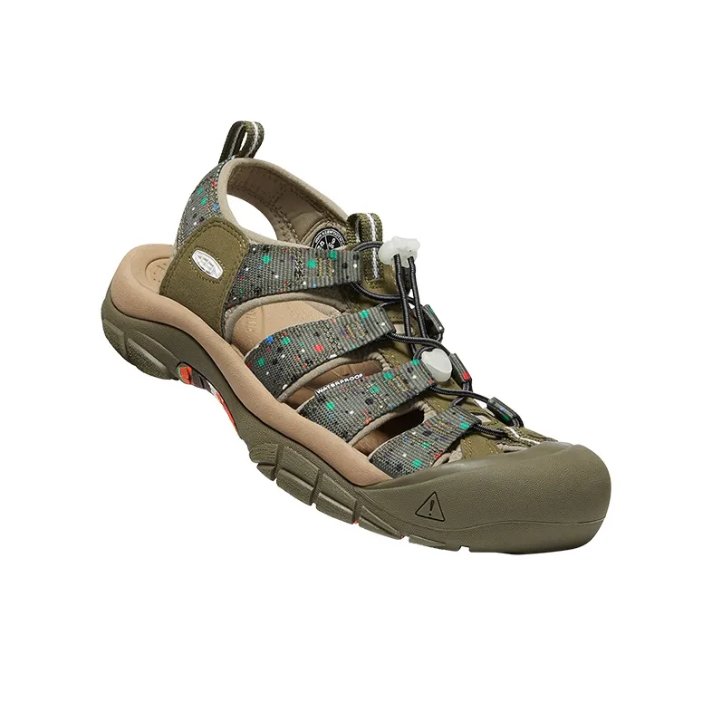 KEEN Newport Retro Breathable River Trekking Shoes Men's Printed Pattern Jasper-2