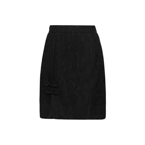 MEIYANG Casual Short Skirts Women's Premium Black