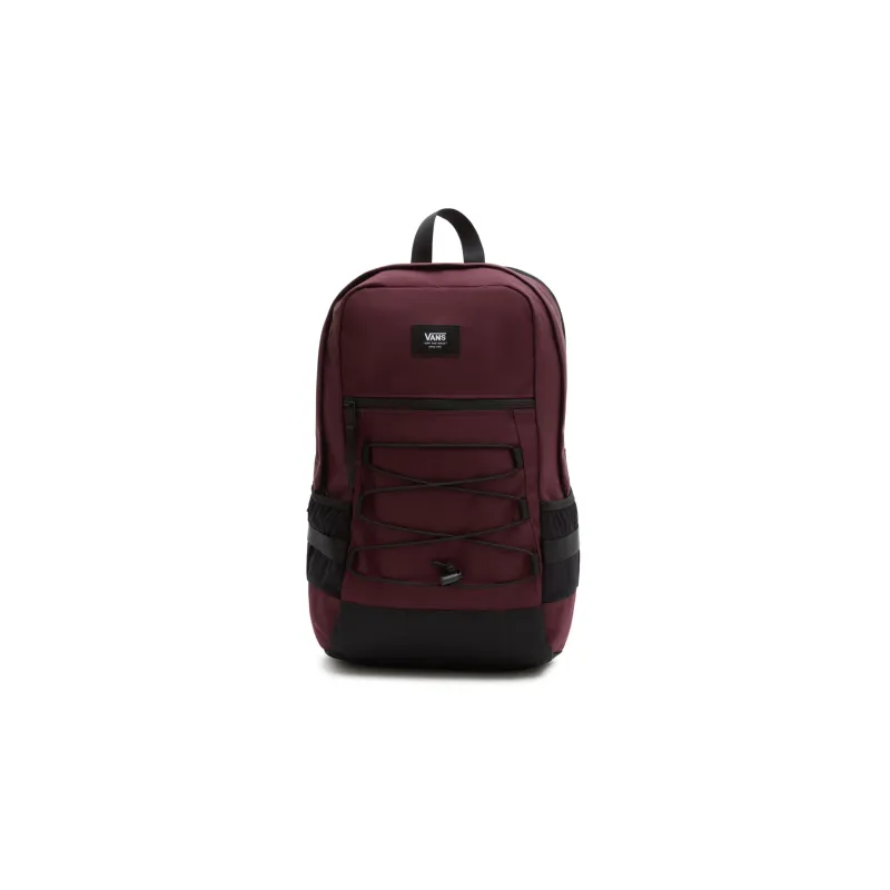 Vans Polyester Backpack Regular Unisex Brown Red-0