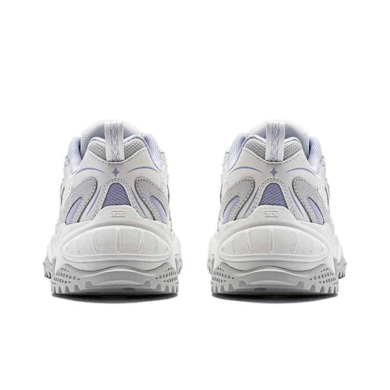 LINING Venus 2.0 Casual Shoes Women's Low Top Champagne White/Antarctic Gray-3