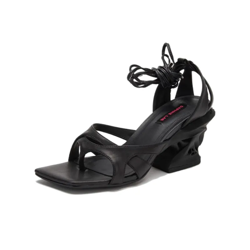 DAPHNE LAB Sugar free Series Slippers 6.3cm Women's-1