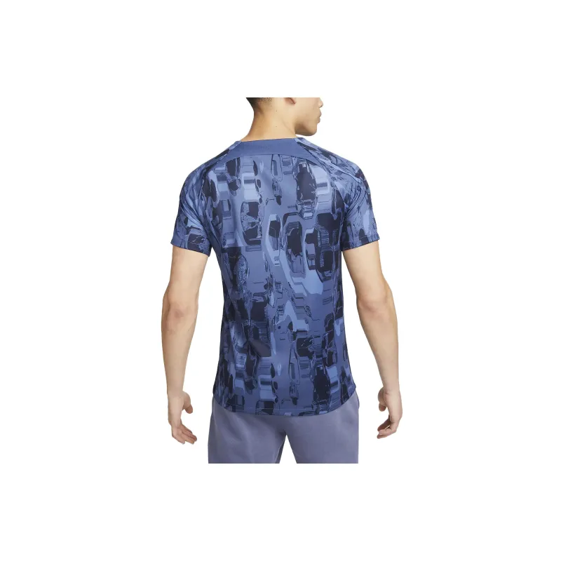 Nike T-Shirts Men Blue-1