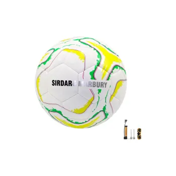 SIRDAR Size 4 5 Size Soccer PU Seamless Thermal bonding Unisex Yellow White