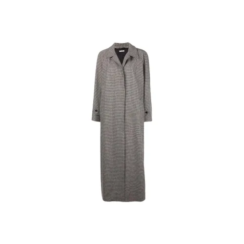 MIU MIU Coats Women's Gray