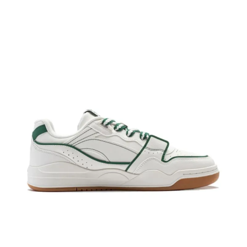 LiNing Yuebai Cushioning Anti Slip And Wear Resistant Low Top Casual Shoes Men's White Green-1
