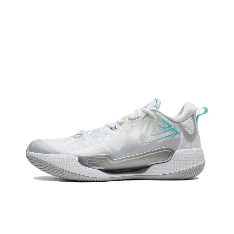 PEAK Breeze Cushioning, Abrasion Resistant, And Resilient Properties Low Top Basketball Shoes Men's Baymax-0