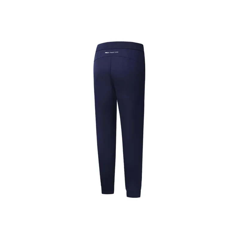 FILA Knitted Sweatpants Women's Royal Blue-1