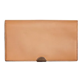 COACH Dreamer Leather Coin Purses Wallets Small Size Women's Brown