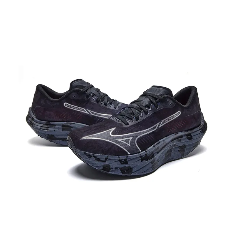 Mizuno Wave Rebellion Pro 'Black Grey Red'-3