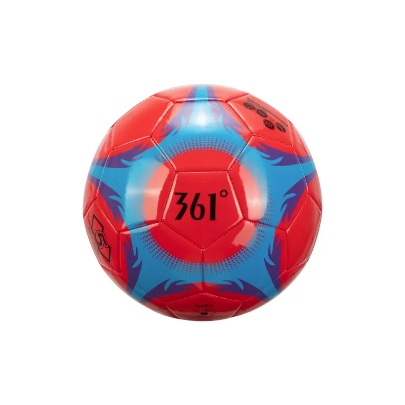 361° Size 4 5 Size Soccer PU Machine Stitched Soccer Ball Unisex Fireworks Red Blue-2