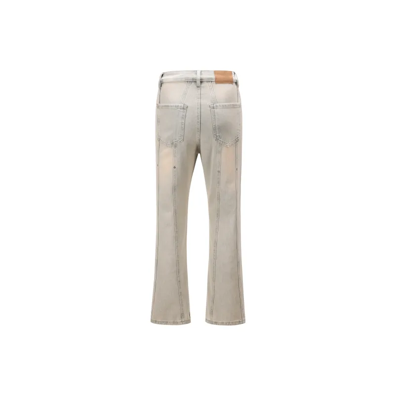 MT99 Jeans Unisex Yellow Mud-1