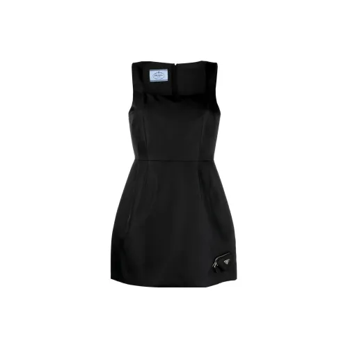 PRADA Slip Dresses Women's Black