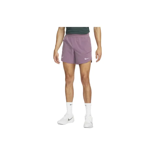 Nike Casual Shorts Men Purple Gray