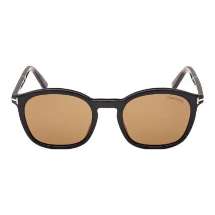 TOM FORD Round Frame Polarized Jason Sunglasses-1