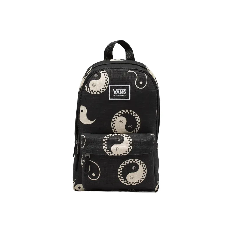 Vans Backpack Unisex Black White-0