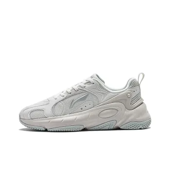 LiNing Low Top Casual Shoes Women's Mist White