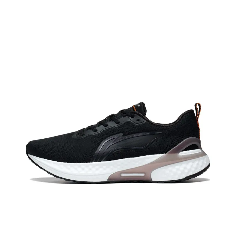 LiNing YueYing Element Breathable Low Top Running Shoes Men's Black-0
