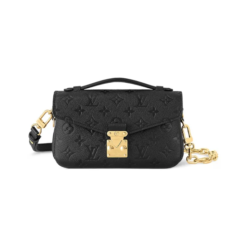 LOUIS VUITTON Pochette Métis East West Black-0