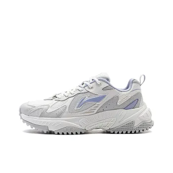 LINING Venus 2.0 Casual Shoes Women's Low Top Champagne White/Antarctic Gray